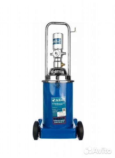 Пневматический нагнетатель густой смазки AE&T