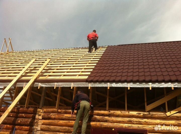 Строители/Ремонт Кровли/Заборы/Фундаменты/Навесы