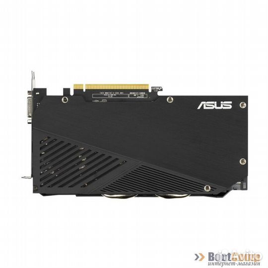 Видеокарта asus GeForce GTX 1660 super dual EVO 6G