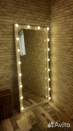 Гримерное зеркало 180х80см