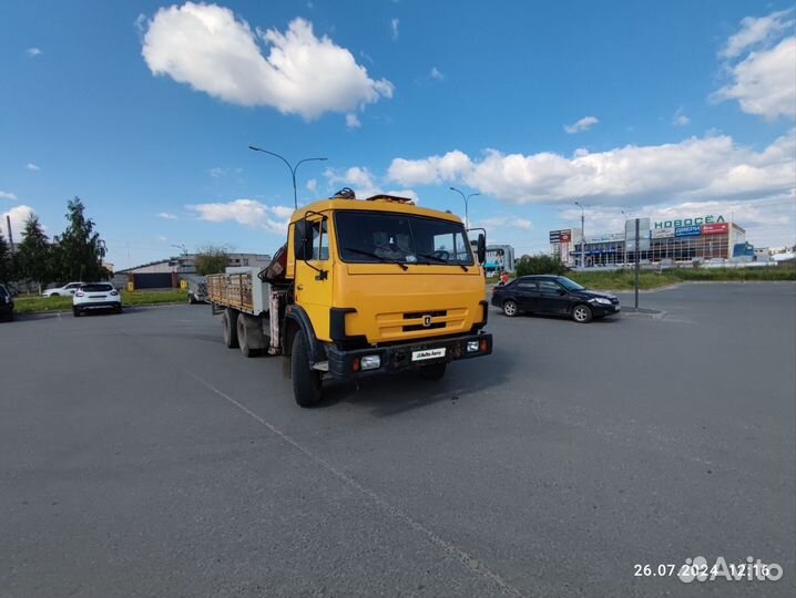 КАМАЗ 53212 с КМУ, 1987