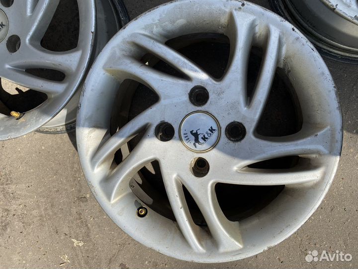 Диски литые r14 K&K, на 2141, Святогор