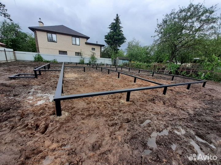 Винтовые сваи / Свайный фундамент под ключ