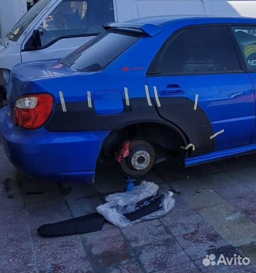 Расширение заднее subaru
