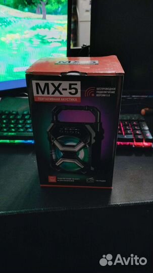 Блютуз колонка MX-5