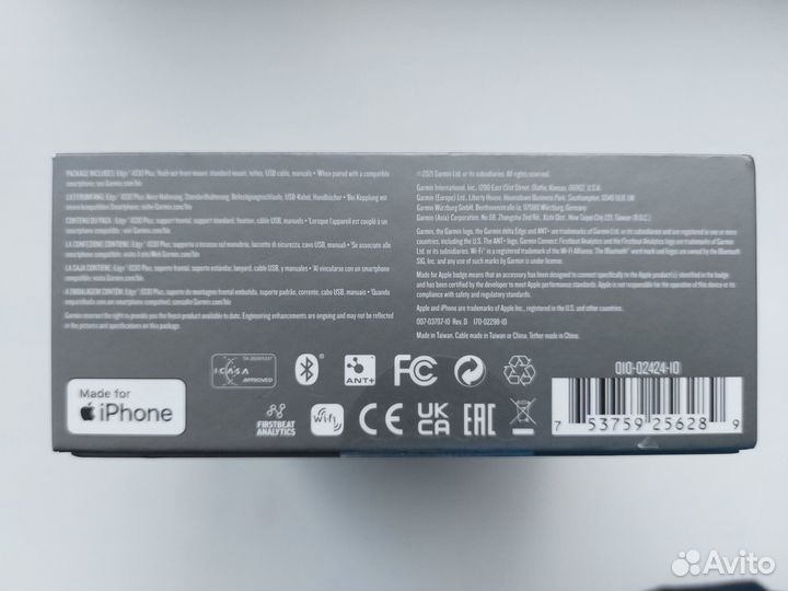 Велокомпьютер Garmin Edge 1030+