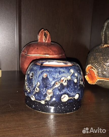 Керамический подсвечник