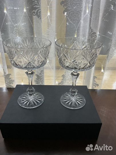 Креманки хрустальные