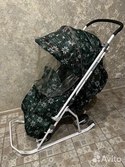 Коляска санки Умка 3в1