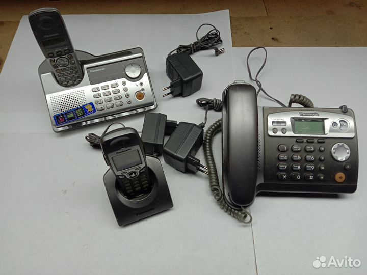 Радиотелефон panasonic + доп трубка