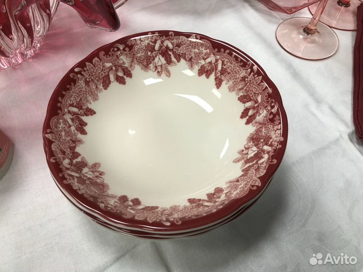 Английский сервиз Spode «Зимние мотивы»