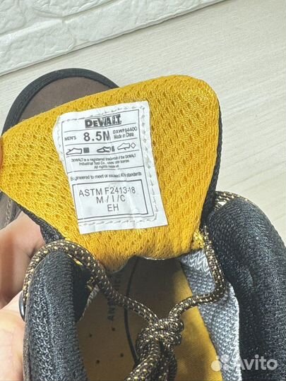 Ботинки 8.5M(40-41) dewalt dxwp84400