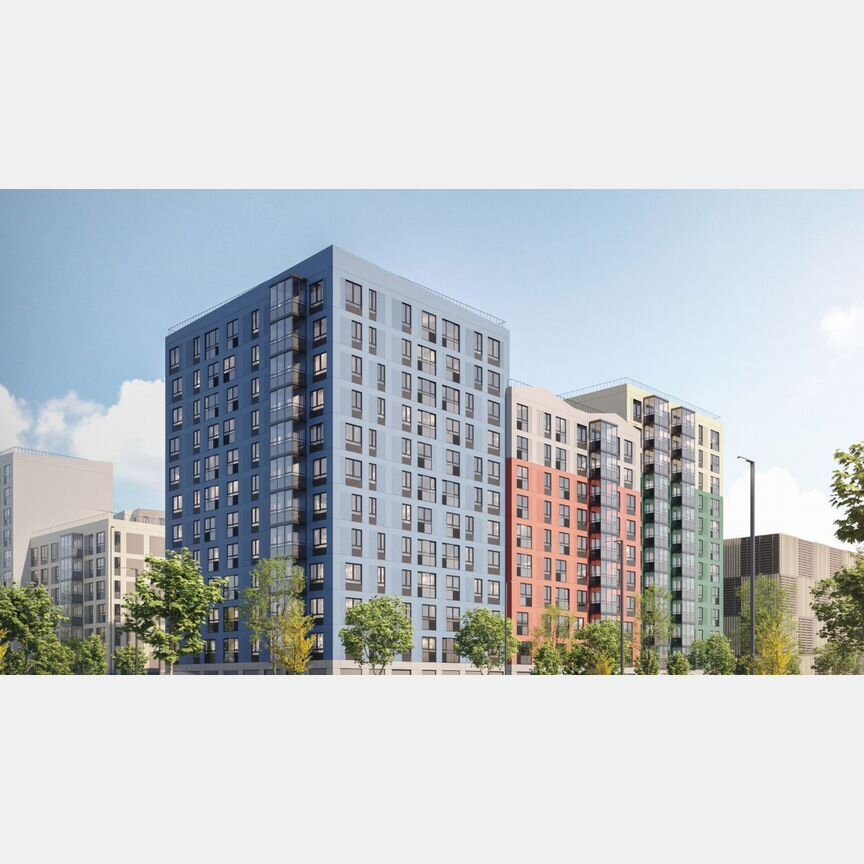 2-к. квартира, 55,8 м², 2/11 эт.