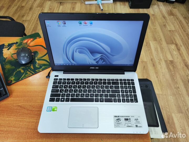 Мощный asus 15.6