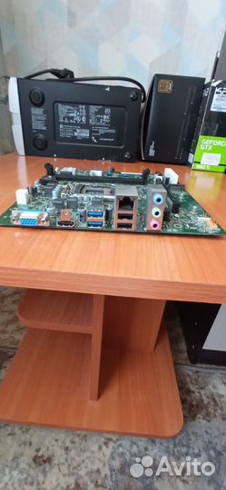 Мат. Плата 1151+gtx 1050 и корпус(с бп)