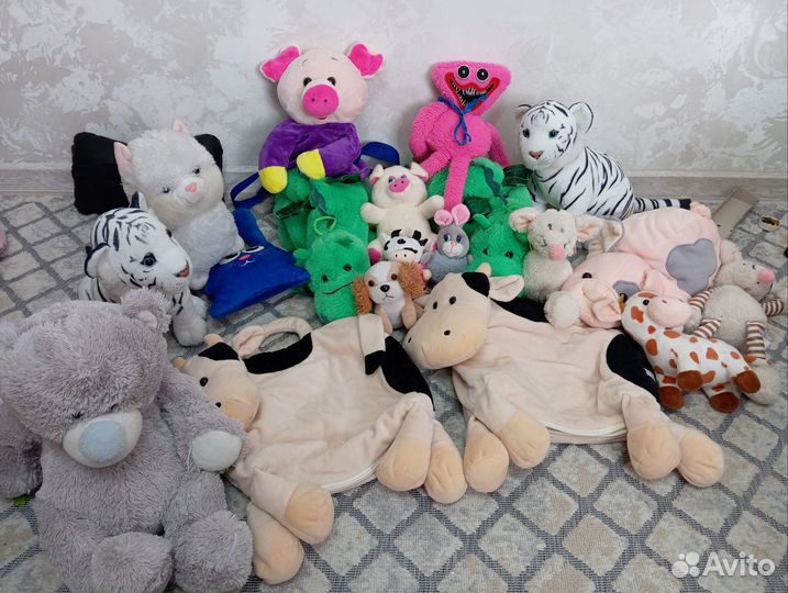 Мягкие игрушки пакетом