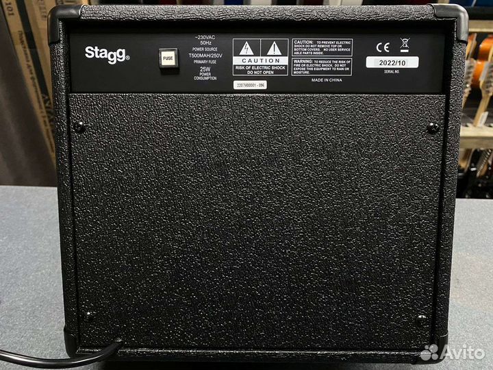 Комбоусилитель Stagg 15 AA DR EU Новый