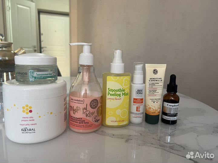 Уходовая косметика для лица и волос