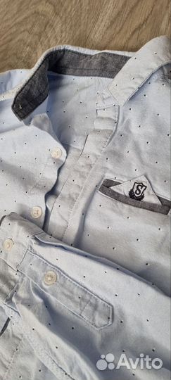 Рубашка школьная 128 134