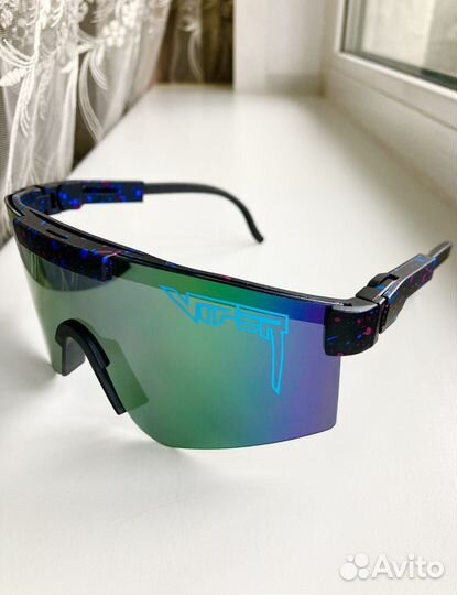 Очки Pit Viper с зеркально-фиолетовыми линзами
