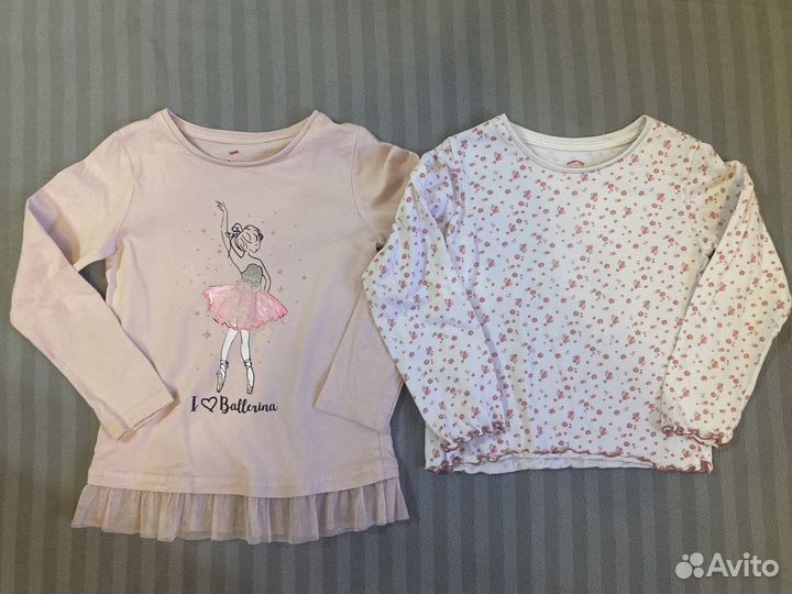 Лонгслив для девочки 98/104