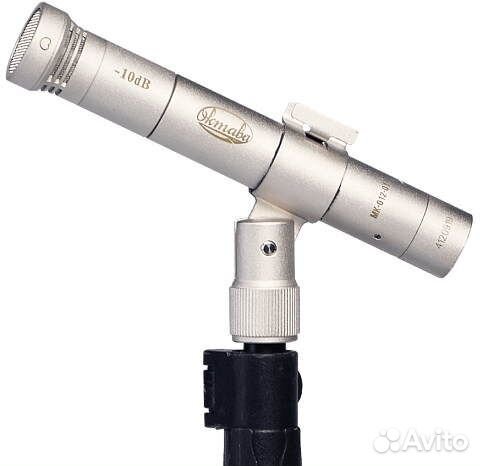 Микрофон Октава мк-012-01 (никель, в деревянном фу