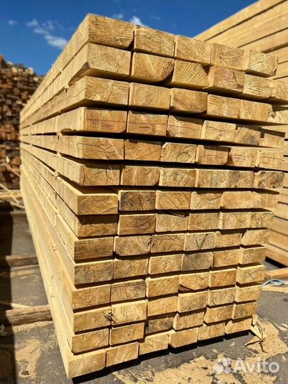 Доска обрезная 25х150х6000мм 1 сорт ГОСТ