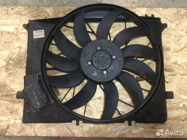 Вентилятор охлаждения Mercedes w220