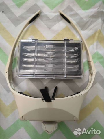 Бинокулярные очки-лупа с подсветкой