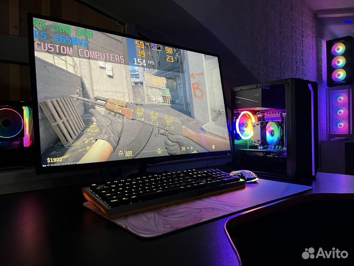 Игровой пк / 100гц