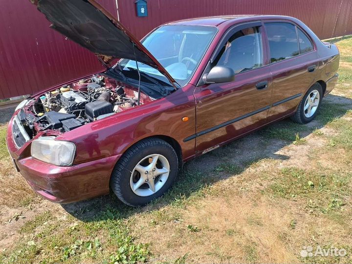 Hyundai Accent 1.6 МТ, 2007, 380 000 км