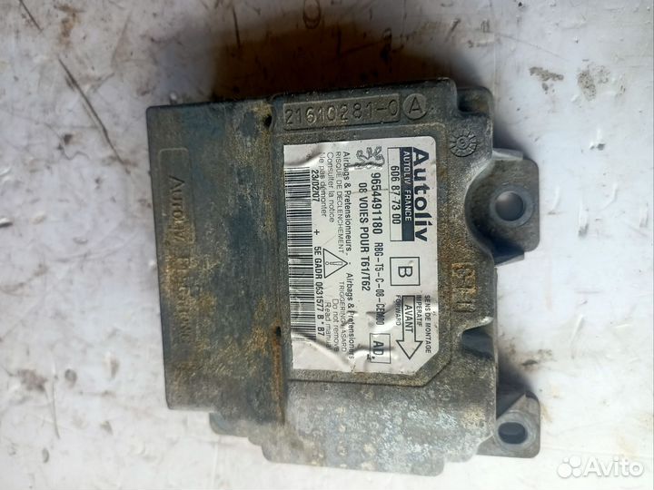 Блок управления AIR BAG Peugeot 307