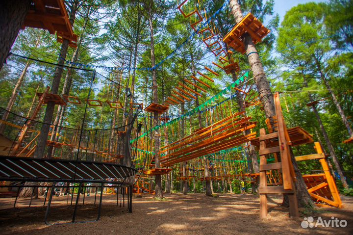 Веревочный парк под ключ