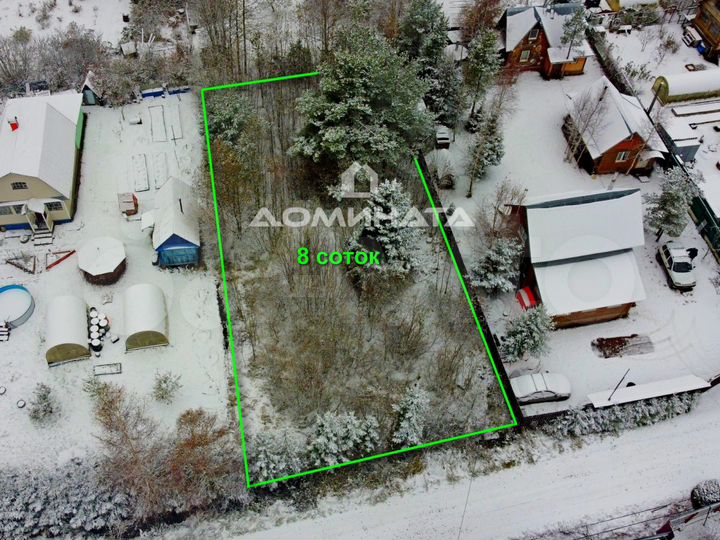 Участок 8 сот. (СНТ, ДНП)