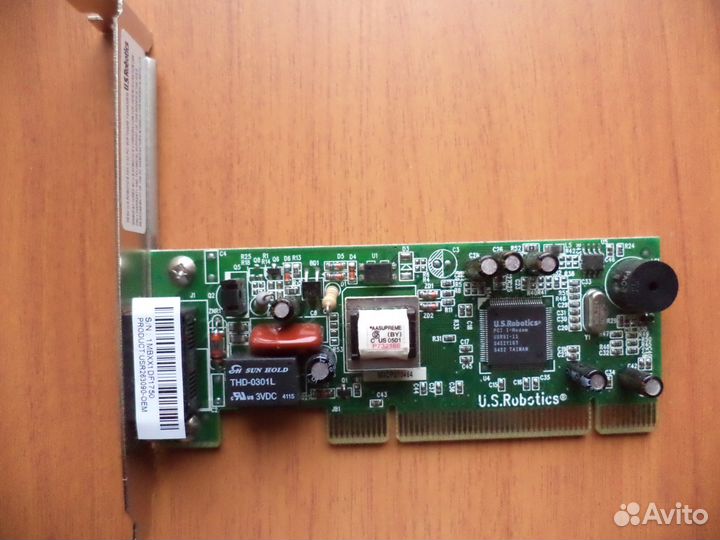 Сетевые карты PCI 100 Мб/сек, модемы