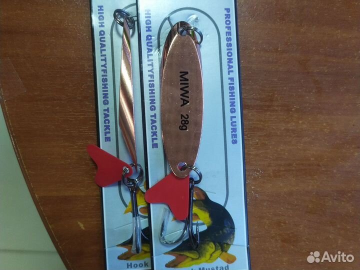 Блесна кастмастер 28 грамм медный красный