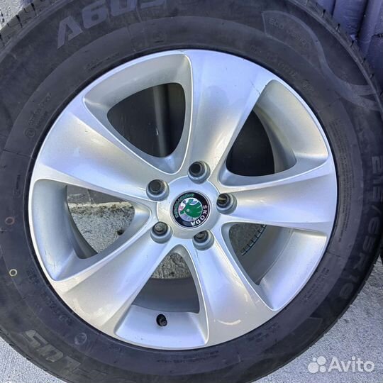 Оригинальные колеса на шкоду