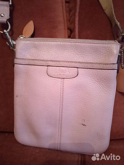 Сумка планшет Coach винтаж 2005 год