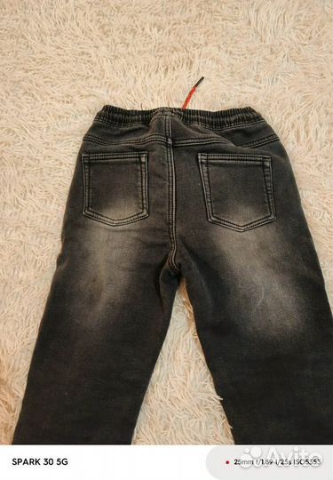 Джинсы утепленные