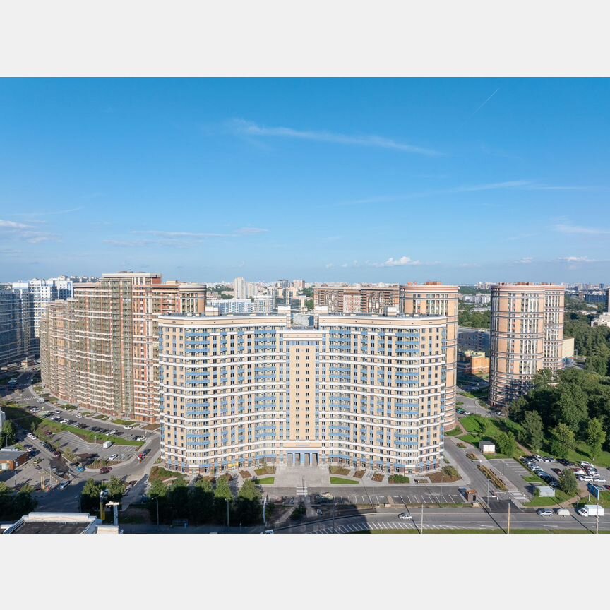 2-к. квартира, 66 м², 10/25 эт.
