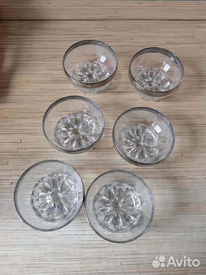 Посуда из стекла. Салатники порционные