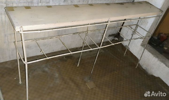 Полка стеллаж стальная