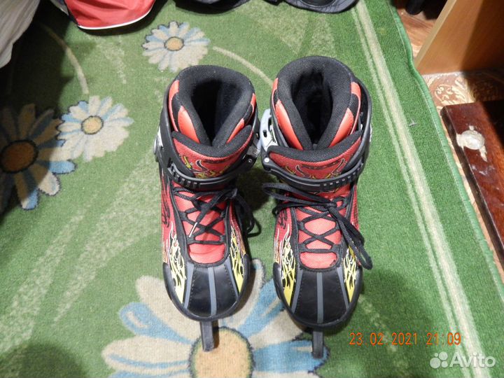 Коньки раздвижные