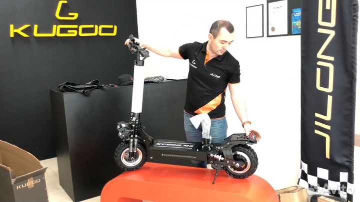 Электросамокат Kugoo m5 sport 1000w Куго мощный