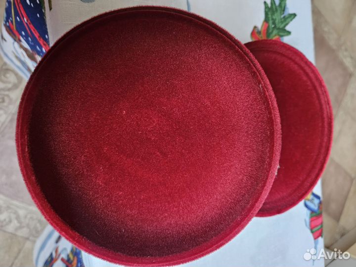 Шкатулка деревянная СССР ручная роспись