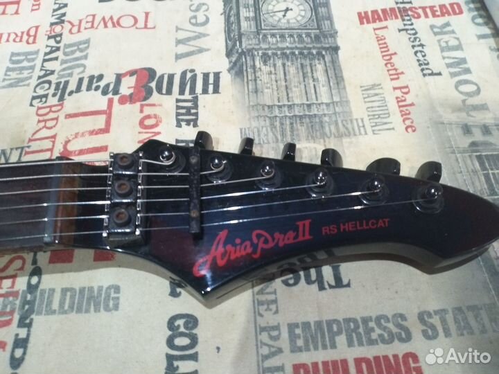 Aria Pro II RS Hellcat япония конец 80-х