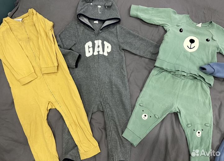 Одежда обувь пакетом на мальчика Zara hm 86-92