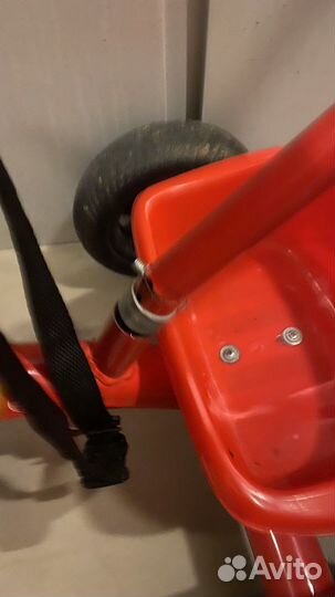3х колесный велосипед детский с ручкой