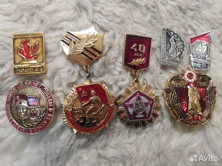 СССР Значки. Серии 