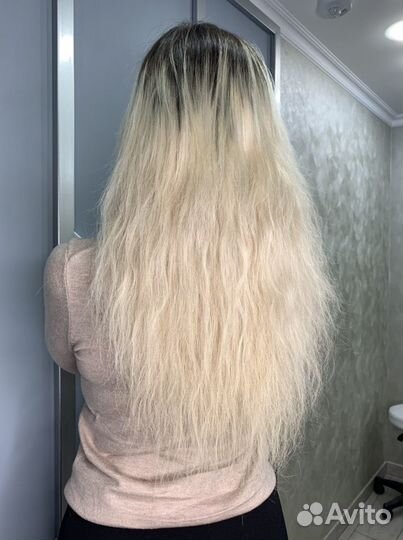 Снятие наращенных волос. Капсуляция. Наращивание в